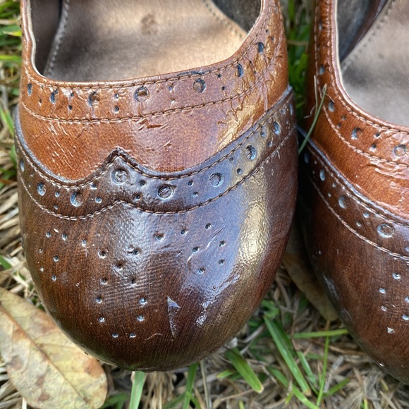 Mossimo Two Tone Oxford Chunk Heels Size 8.5 - Picture 6 of 7